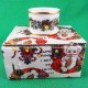 Fitz & Floyd St Nicholas Napkin Rings set of 4