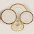 Fitz & Floyd Versailles Mint Sherbet 5 Piece Place Setting