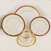 Fitz & Floyd Versailles Mint Sherbet 5 Piece Place Setting