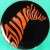 Fitz & Floyd Zebra Red #87 Salad #2 7.5" 