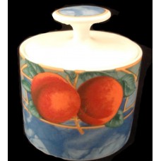 FORBIDDEN FRUIT #9024 by Victoria & Beale Covered Sugar Bowl