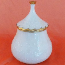 Georges Boyer Diademe Gold Covered Sugar 5.5 in high