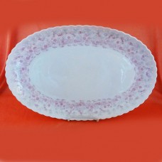 Georges Boyer Riviera Rose Platter Oval 16 inches long
