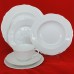 Ginori Antico Doccia White 5 Piece Place Setting