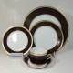 Ginori Contessa Black 5 Piece Place Setting