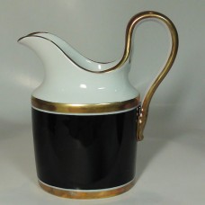 Ginori Contessa Black Creamer Mini 4.25"