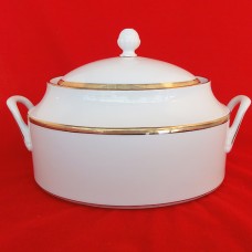 Ginori Dorato Covered Vegetable Bowl