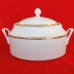 Ginori Dorato Covered Vegetable Bowl