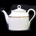 Ginori Dorato Tea Pot 7.25" tall