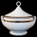 Ginori Palermo Black Covered Soup Tureen