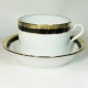 Ginori Palermo Black Tea Cup & Saucer  