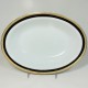 Ginori Palermo Black Open Vegetable Oval