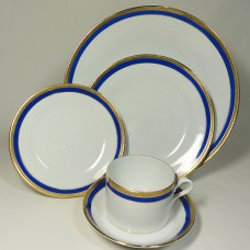 Ginori Palermo Blue 5 Piece Place Setting