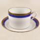 Ginori Palermo Blue Cup and Saucer  