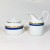 Ginori Palermo Blue Mini Creamer and Sugar