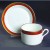 Ginori Palermo Rust Cup and Saucer