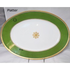 Ginori Visconte Green Small Platter
