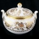 GOLD DAMASK by Wedgwood Covered Sugar Bowl