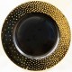 GOLD DUST BLACK #1052 by Sango Round Platter 12"