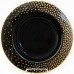 GOLD DUST BLACK #1052 by Sango Round Serving Bowl 10.25"