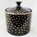 GOLD DUST BLACK #1052 Lazlo by Sango Rim Soup Bowl