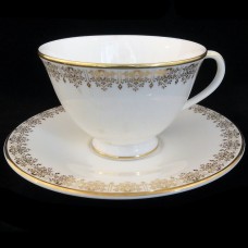Gold Lace by Royal Doulton Cup & Saucer