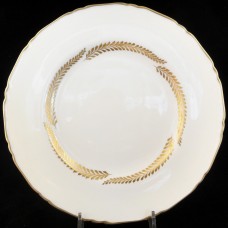 GOLDEN BRACKEN by Royal Worcester Bread & Butter 6" diameter