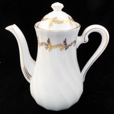 GOLDEN REGENCY by Royal Tuscan Coffee Pot 8.25"