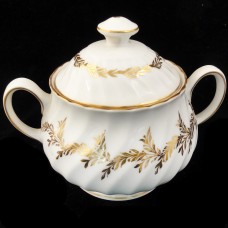 GOLDEN REGENCY by Royal Tuscan Covered Sugar Bowl 4"