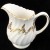 GOLDEN REGENCY by Royal Tuscan Creamer 3.75" tall