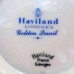 Haviland Limoges Golden Quail Bread & Butter Plate