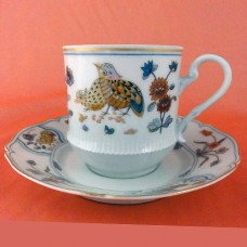 Haviland Limoges Golden Quail SAUCER ONLY