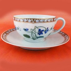 Haviland Limoges Imperatrice Eugenie Tea Cup & Saucer