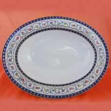 Haviland Limoges Malmaison Open Vegetable Oval 2 inches tall
