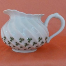 Haviland Limoges Shamrock Creamer 3" tall