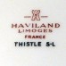 Haviland Limoges Thistle Cup & Saucer