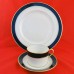 Haviland Limoges TURENNE COBALT 3 Piece place setting New never used Made in France