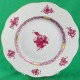Herend Chinese Bouquet Raspberry Salad 7.25" diameter