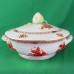 Herend Chinese Bouquet Rust Espresso Cup & Saucer