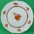 Herend Chinese Bouquet Rust Salad 7.5" diameter