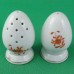 Herend Chinese Bouquet Rust Salt & Pepper 2.5" tall Herend Chinese Bouquet Rust Salt & Pepper 2.5" tall