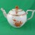 Herend Chinese Bouquet Rust Tea Pot 5.5" tall 603/AOG