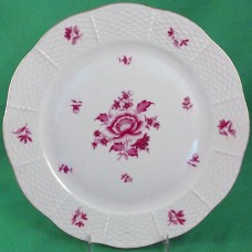 Herend Nanking Bouquet Raspberry Dinner 10" 
