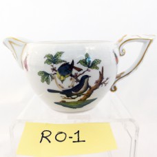 Herend Rothschild Bird Demi Creamer 2.6" tall 648/RO1