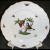 Herend Rothschild Birds Bread & Butter 515 / RO Orsier