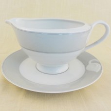 Hutschenreuther Fleuron Bastille Chloe Gravy Boat & Stand