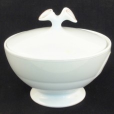 Hutschenreuther Fleuron Bastille Covered Sugar 3.5" tall