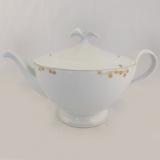 Hutschenreuther Fleuron Rivoli Tea Pot 6" tall