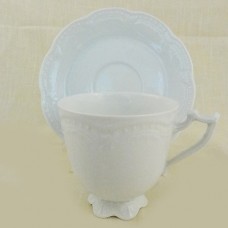 Hutschenreuther Viktoria White SAUCER ONLY 6.2" diameter
