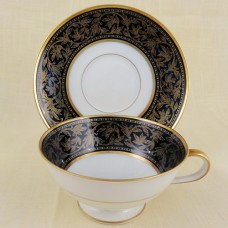 Hutschenreuther Warwick Cobalt Saucer 6.75"